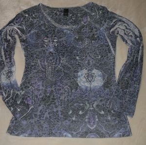 Prana Burn Out Long Sleeve YogaTop